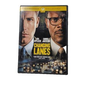 Changing Lanes DVD Movie R 2002 Psychological Thriller Ben Affleck